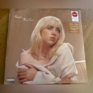 Billie Eilish Happier Than Ever Vinyl Record Target Exclusive - NWT unopened